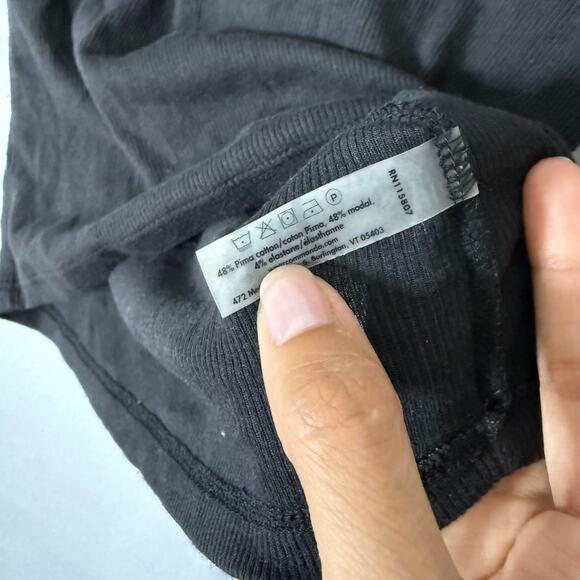 Commando Butter Short Sleeve Crewneck Crop Tee Small - Picture 4 of 5